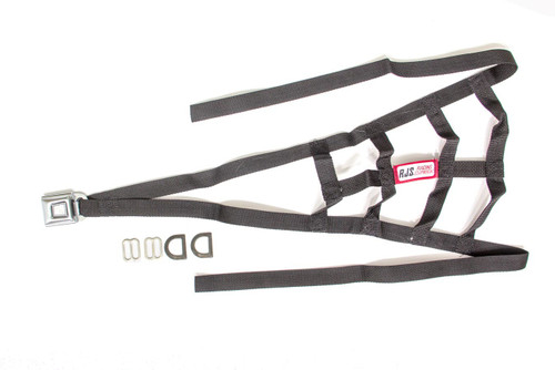 RJS Safety 10001501 - Sprint Car Cage Net- Black Non-SFI