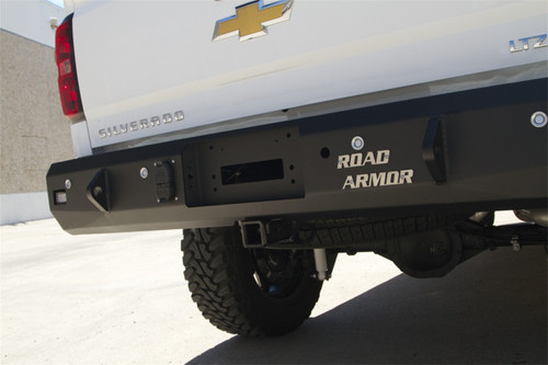 Road Armor 31200B - 14-18 Chevy/GMC 1500 Stealth Rear Winch Bumper - Tex Blk