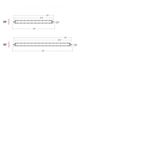 Rigid 930413 - 30 Inch Dual Function SAE Auxilary High Beam Driving Lights SR-Series Pro