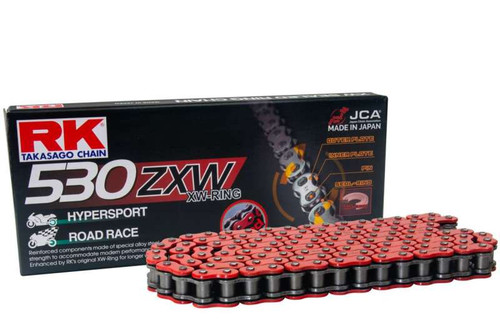 RK Chain RR530ZXW-120 - L XW-Ring - Red