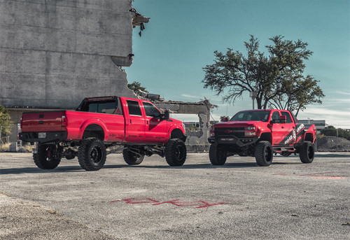 Road Armor 3152XFSPB - 15-19 Chevy 2500 SPARTAN Front Bumper Bolt-On Skid Plate - Tex Blk