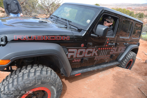 Rock Slide Engineering AX-SS-SP-JL4 - Step Slider Skid Plate Kit for 18-Pres Jeep JL 4 Door
