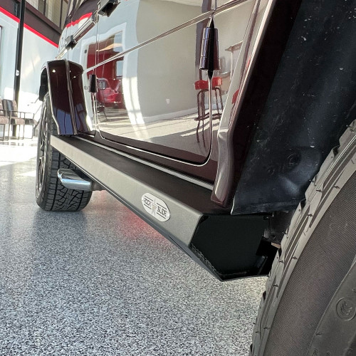 Rock Slide Engineering BD-SS-300-GWGP - Mercedes-Benz G-Wagen Step Sliders Passenger Side