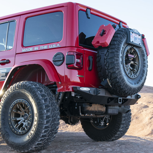 Rock Slide Engineering RB-F-200-JL - Jeep JL Shorty Rear Bumper For 18-Pres Wrangler JL No Tire Carrier Rigid Series