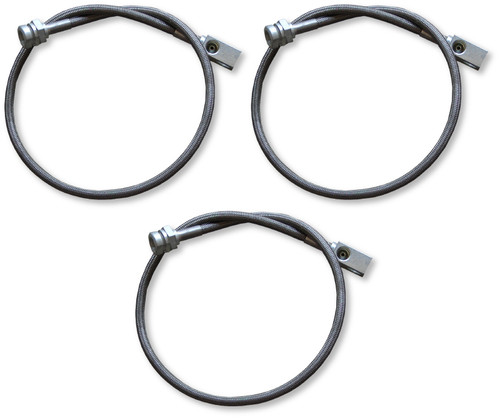 Rock Krawler RK00054 - 97-06 Jeep Wrangler TJ Brake Line Kit - Front & Rear