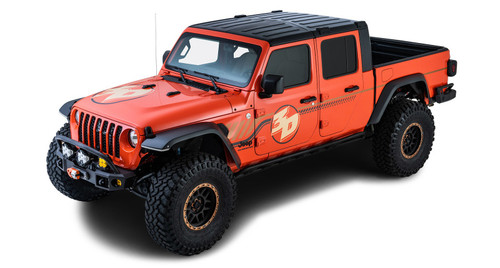 Rhino-Rack RJTB1 - 20-21 Jeep Gladiator JT 4 Door 2 Base Backbone Mounting System