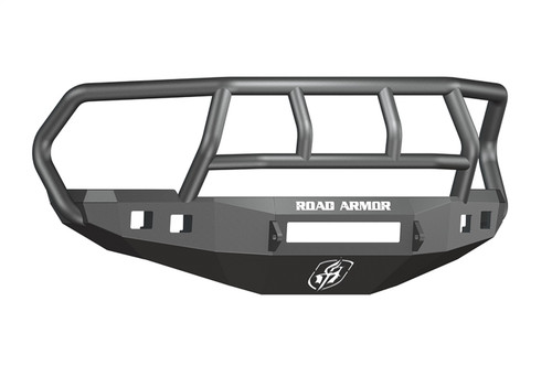 Road Armor 408R2B-NW - 10-18 Ram 2500 Stealth Front Bumper w/Titan II Guard - Tex Blk