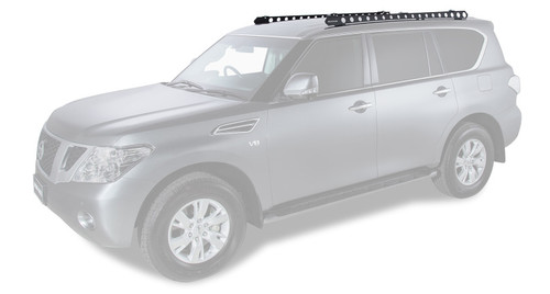 Rhino-Rack RNPB1 - 17-20 Nissan Armada 3 Base Backbone Mounting System