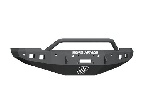 Road Armor 4162F4B - 16-18 Ram 2500 Stealth Front Winch Bumper w/Pre-Runner/Sensor Holes - Tex Blk