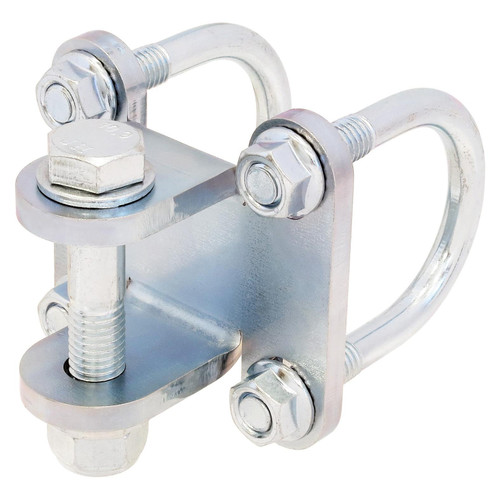 RockJock JK-9703SB - Steering Stabilizer Shock Bracket Kit 07-18 Wrangler JK For 1 5/8 Inch Tube Tie Rod For Use w/ JK-9703 Kit  4x4