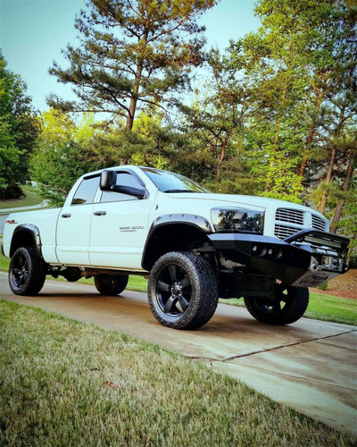 Road Armor 44074B - 06-08 Dodge 1500 Stealth Front Winch Bumper w/Pre-Runner Guard - Tex Blk Road Armor 44074B - 06-08 Dodge 1500 Stealth Front Winch Bumper w/Pre-Runner Guard - Tex Blk