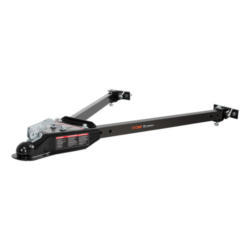 RockJock RJ-19745 - Curt Tow Bar with Adjustable-Width Arms Car Mount 2 Inch Ball 5000 lbs. Safety Cables and Coupler Lock Sold Separately)  4X4