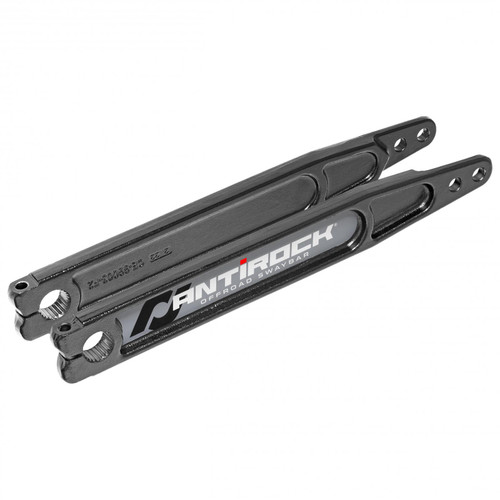 RockJock RJ-202002-103 - Antirock Forged Chromoly Sway Bar Arms 17 Inch Long x 28 Spline Incl. Stickers Pair  4X4
