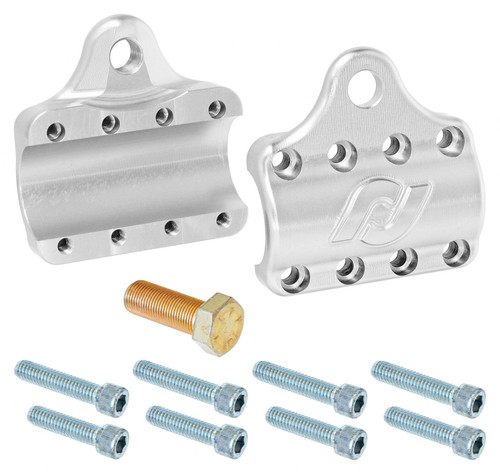 RockJock RJ-401000-101 - Currectlync Ram Assist Tie Rod Clamp Bracket 7075-T6 Billet Aluminum For 42mm/1 5/8 Inch Tube  4X4