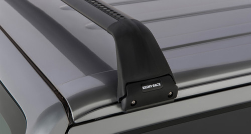 Rhino-Rack SG60 - 07-22 Jeep Wrangler JK/JL 2 Door Hard Top Vortex SG 2 Bar Roof Rack - Black