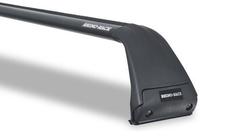 Rhino-Rack SG60 - 07-22 Jeep Wrangler JK/JL 2 Door Hard Top Vortex SG 2 Bar Roof Rack - Black