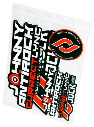 RockJock RJ-700000-1 - Sticker Pack Black Background