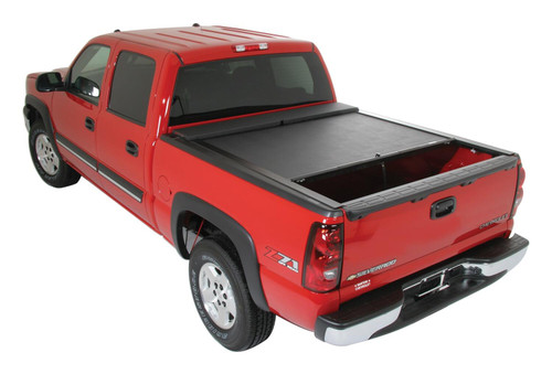 Roll-N-Lock LG218M - 99-07 Chevy Silverado/Sierra (w/OE Rail Caps) LB 96-3/4in M-Series Tonneau Cover