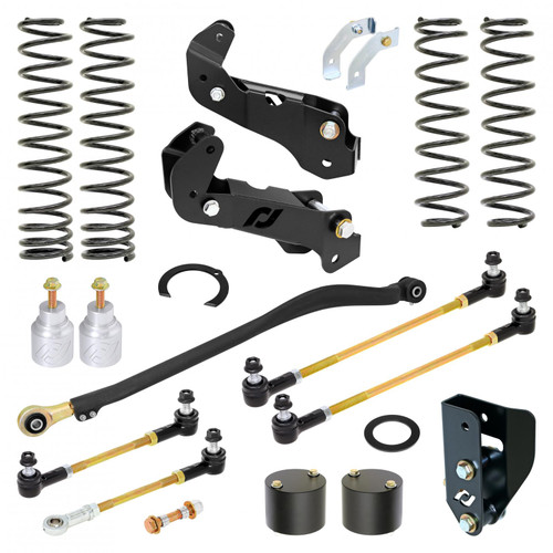RockJock RJ-JLD000-103 - Driver Lift Kit for JL Wrangler w/ Diesel engine 3.5 Inch lift  4X4