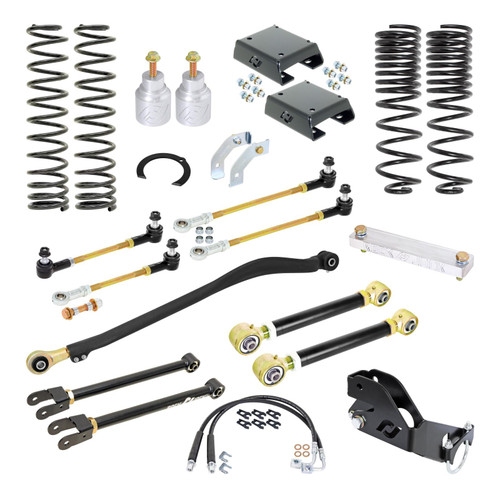 RockJock RJ-JTD000-101 - Sport Edition Johnny Joint Suspension System for JT Gladiator w/ Diesel engine 3.5 Inch lift  4X4