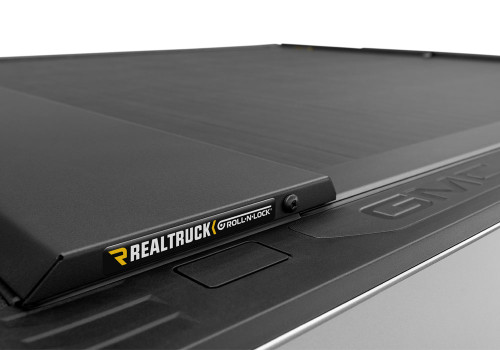 Roll-N-Lock LG225M - 2019 Chevrolet Silverado 1500& GMC Sierra 1500 96.5in M-Series Retractable Tonneau Cover