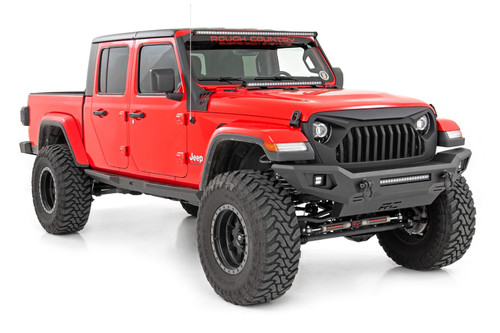 Rough Country 10635 - Front Bumper - Skid Plate - Jeep Gladiator JT/Wrangler JK & JL/Wrangler Unlimited 4WD