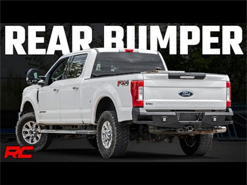 Rough Country 10788 - Rear Bumper - Ford F-250/F-350 Super Duty 2WD/4WD (2017-2022)