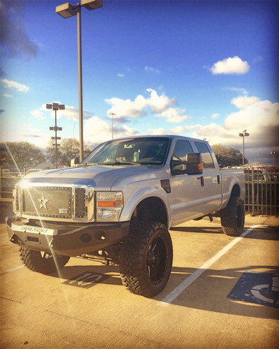 Road Armor 60800B - 08-10 Ford F-250 Stealth Front Winch Bumper - Tex Blk