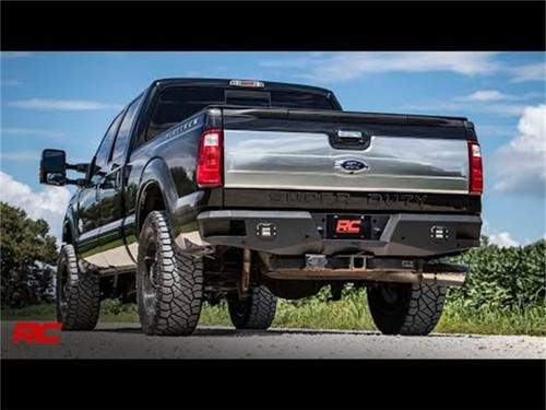 Rough Country 10784 - Rear Bumper - Ford F-250/F-350 Super Duty 2WD/4WD (1999-2016)