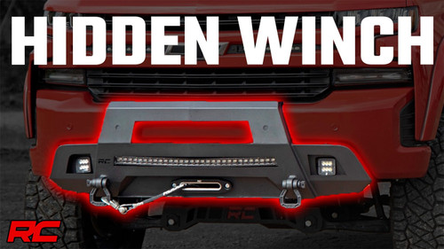 Rough Country 10805 - Hidden Winch Bumper - Chevy Silverado 1500 2WD/4WD (2019-2022)