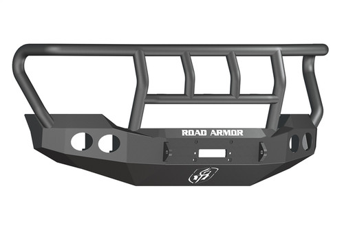 Road Armor 61102B - 11-16 Ford F-250 Stealth Front Winch Bumper w/Titan II Standard Flare - Tex Blk