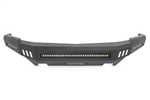 Rough Country 10911 - Front High Clearance Bumper - BLK LEDs - Chevy Silverado 1500 2WD/4WD (07-13)