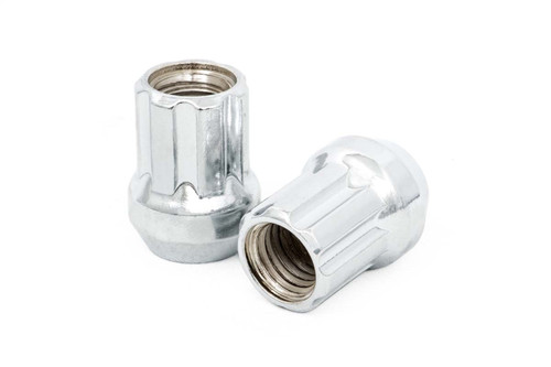 Rough Country 1212524CHOE - Lug Nut Set - M12x1.25 - 24 Qty - Chrome - Open End