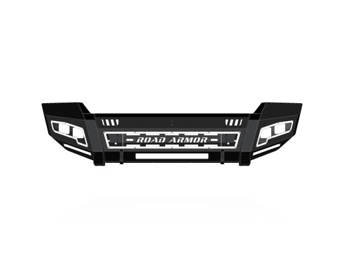 Road Armor 6112DF-B0-P2-MR-BH-B - 11-16 Ford F250/F350 iDentity Front Bumper Full Kit - Black Light Texture