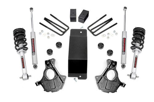 Rough Country 12432 - 3.5 Inch Lift Kit - Cast Steel LCA - FR N3 - Chevy/GMC 1500 (14-18 & Classic)