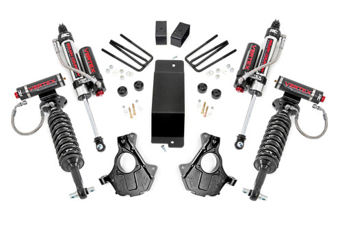 Rough Country 12450 - 3.5 Inch Lift Kit - Cast Steel LCA - Vertex - Chevy/GMC 1500 (14-18 & Classic)