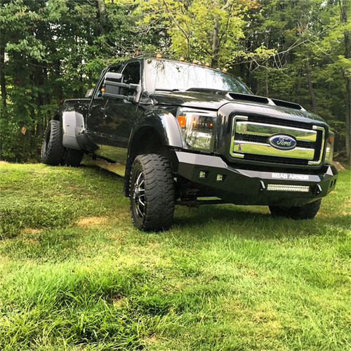 Road Armor 611R0B-NW - 11-16 Ford F-250 Stealth Front Non-Winch Bumper - Tex Blk