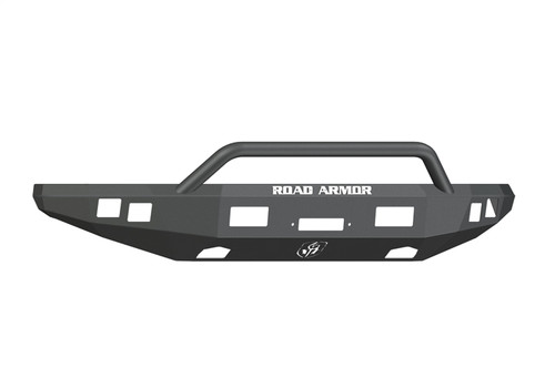 Road Armor 614R4B - 10-14 Ford Raptor Stealth Front Winch Bumper w/Pre-Runner Guard - Tex Blk
