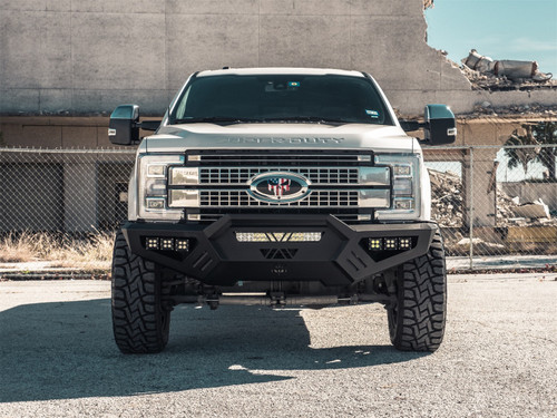 Road Armor 6172XF0B - 17-20 Ford F-250 SPARTAN Front Bumper - Tex Blk