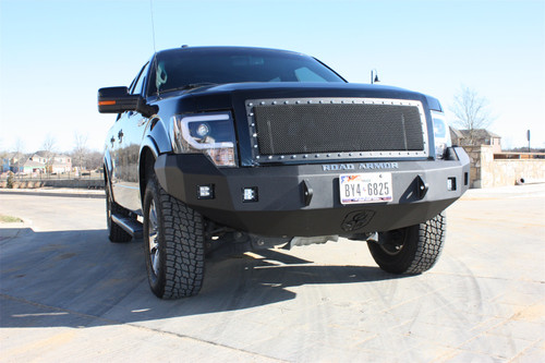 Road Armor 613R0B - 09-14 Ford F-150 Stealth Front Winch Bumper - Tex Blk