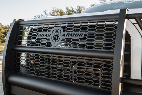 Road Armor 615VF6B - 15-17 Ford F-150 Vaquero Front Bumper Full Guard - Tex Blk