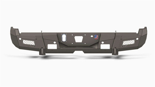 Road Armor 6172DR-B0-P2-MH-BH - 17-20 Ford F-250 iD Rear Bumper w/Center Section/Shackle/End Pods/Hyve/Accents - Raw