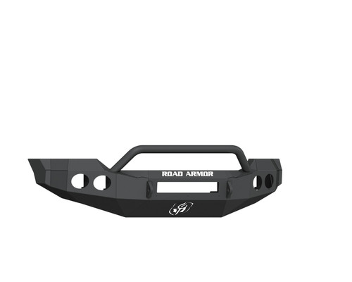 Road Armor 611404B-NW - 11-16 Ford F-250 Stealth Front Bumper w/Pre-Runner Guard - Tex Blk