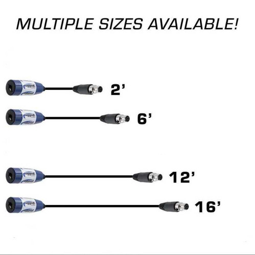 Rugged Radios CS-OFF-16 - OFFROAD Straight Cable to Intercom (Select Length) 16 Feet
