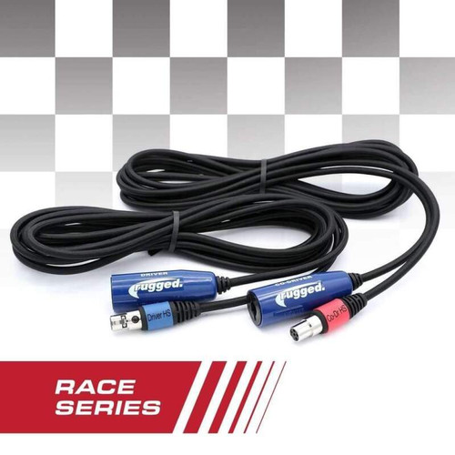 Rugged Radios CS-OFF-RACE-KIT - OFFROAD 12 RACE SERIES Straight Cable to Intercom Driver and Co-Driver