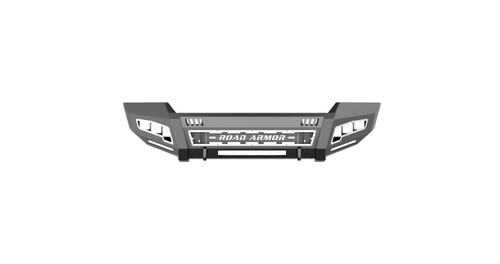 Road Armor 6114DF-B1-P3-MR-BH-B - 11-16 Ford F-450/550 iDentity FR Bumper Full Kit  - Black Light Tex