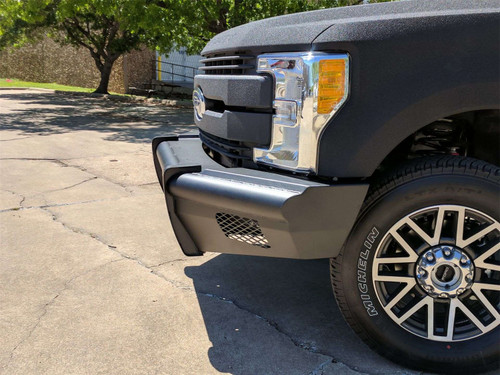 Road Armor 617VF0B - 17-20 Ford F-250 Vaquero Front Non-Winch Bumper - Tex Blk