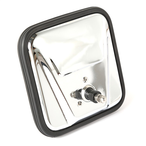 Rugged Ridge 11011.01 - 55-86 Jeep CJ Chrome Mirror Head