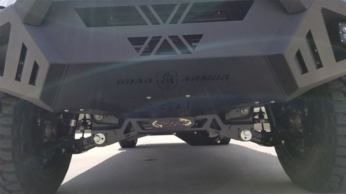 Road Armor 6181XFSPB - 18-20 Ford F150 SPARTAN Front Bumper Bolt-On Skid Plate - Tex Blk