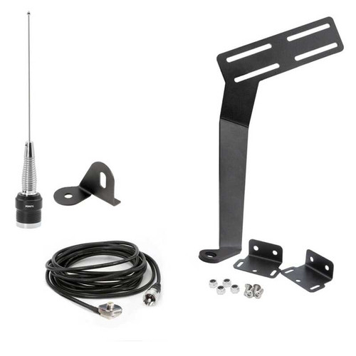 Rugged Radios JKU-G1 - 07-10 JK(2D) / 07-19 JKU(4D) 2-Way GMRS Radio Kit / 41 Watt - G1 Waterproof